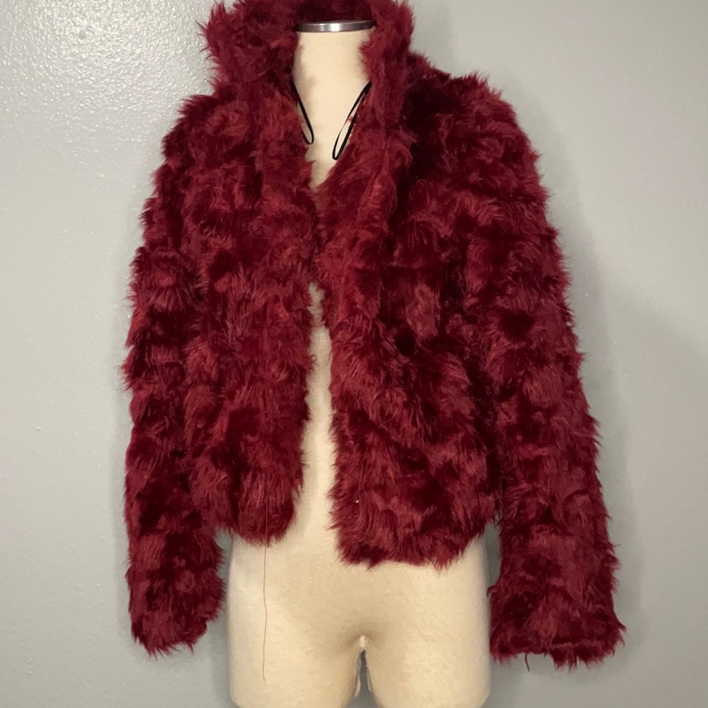 Red velvet cupcake jacket used once for Halloween